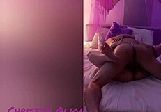 Horny Latina Neighbor Bends for Doggystyle Pussy Slam in Apartment