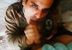 Mi novia deepthroats on balcony patio, irreversible sin throat gag update 95