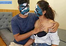 boss summons sexy secretary prabha to hotel for rough cowgirl pussy pounding