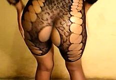 Petite Dee Wanks Her Sexy Ass Package Hard And Happy