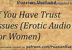 daddy's dirty talk roleplay makes her moan and orgasm with that sexy russian accent