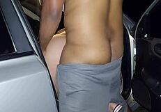 ever wondered about steamy outdoor drive-in sex with her?