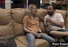 Stacy Shepard's off-duty check bends into toy pussy ride!