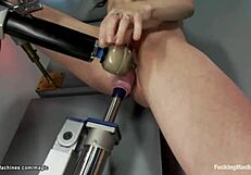 Wanna see this hot babe get vibed then machine fucked to squirt?