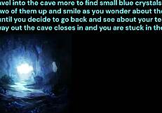 Crimson Commands Lost Girl in Rough BDSM JOI with Cum-Filled Double Penetration!