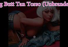 hey big ass sex doll rides cock creampie cowgirl