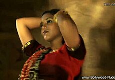 Eastern Indian Dancer Strips and Exposes Curves