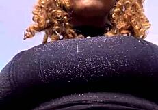 oh gaia here i wanna smother ur face with my hairy pussy ridin n teasin spittin dirty talk on webcam