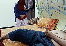 Desi Schoolgirl Rides Stepfather Cock After Watching Stroke