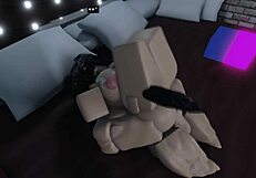 Roblox Slut Bent Over Taking Andrewlast25's Monster Cock Deep