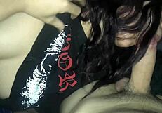 stepsis loves feeling that big thing fill her mouth completely