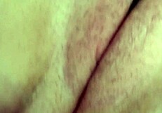 hazey teases clit through wet panties stuffing play