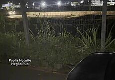 Paolla Hotwife Takes 23cm Black Cock Car Fuck Cuck Watches!