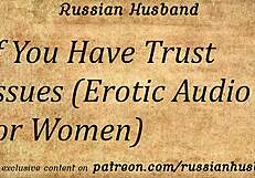 daddy's dirty talk roleplay makes her moan and orgasm with that sexy russian accent