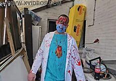 Alice Maze Irogenia Lyna Jade Coquette Halloween Lesbian Ass Lick Strapon Orgy Episode 1