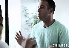 ignorant guy converts uma jade's lesbian stepsis