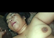 that horny little prostitute bends over begging for anal from her godfather