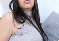 Teasing Latina Boss Bent Over Desk For Doggystyle Creampie But Ends Up Filled With Hot Cum Load