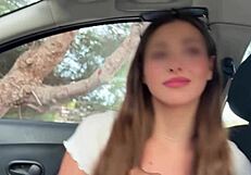 stranger peeks as i suck boss cock during lunch break outdoors