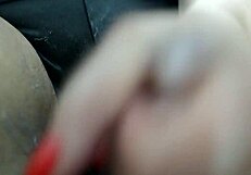 damn hot babe strokes oiled monster cock rubs wet pussy 😍💦🔥