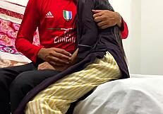 friends widow, the hot indian stepmom, spreads her big ass tight pussy for rough squirting sex in full hd.