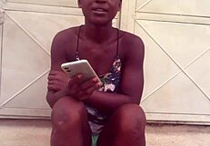 i finally see crazy bitch twerking naked