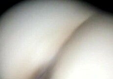 watch my woman's tight pussy stretched by huge dildo toy