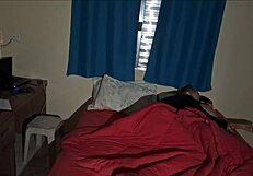 Blindfolded Wife Fucks Friend While Husband Watches the Action