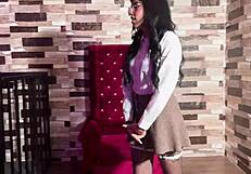 imagine a stranger easing into my tight ass in that dim bdsm room