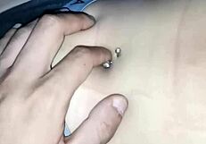 imagine teasing her belly button ring all night long