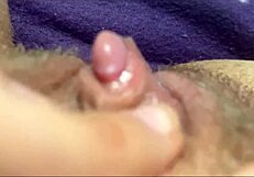 Huge Clit Pulses in Close-Up Orgasm as Amateur Pussy Lips Drip Wet