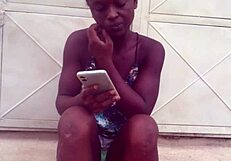 i finally see crazy bitch twerking naked