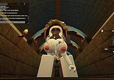 roblox whore bent over takes rough anal deepthroat doggystyle ass shaking cum