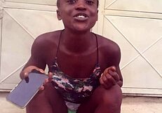 i finally see crazy bitch twerking naked