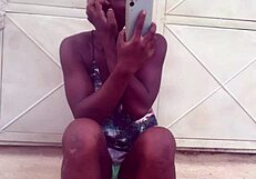 i finally see crazy bitch twerking naked