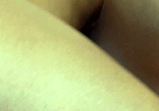 Sucking big black cock then doggy cum on my ebony pussy!