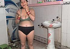 desi puja bhabhi bounces wildly on thick cock craving every inch.