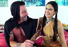 ever wonder what's under that hairy beaver in this dirty talk casting interview?