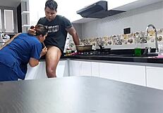 I got the employee fucking in the kitchen again