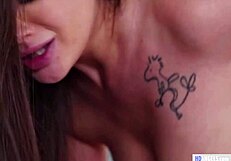 party girl gia paige cheats with adria rae kissa sins in secret lesbian tribbing