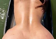 fuck yeah my big ass latina milf pussy gets pounded outdoors on that jet ski