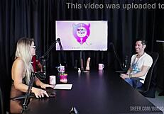 Watch bruna carlos expose sheer red lingerie in jow jow bora cast compilation with fat milf domination