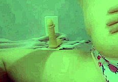 Cute Student Overwhelmed By Grinding Dildo On Soaking Panties