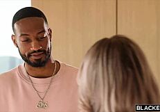 Curvy Blonde Hayley Davies Takes Oiled Monster BBC Creampie