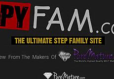 my heart pounds watching tiffany rain's big tits bounce in massage creampie