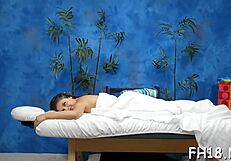 Sexy oiled teen massage 😈💦