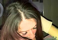 Safada Chokes on Deepthroat Cock Gagging Till Facial Cumshot Explodes!