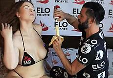 Brina Scarlett takes on spicy room challenges