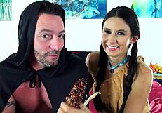 ever wonder what's under that hairy beaver in this dirty talk casting interview?