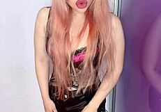 findom goaldigger's addicted to me song in fishnets body stockings domination